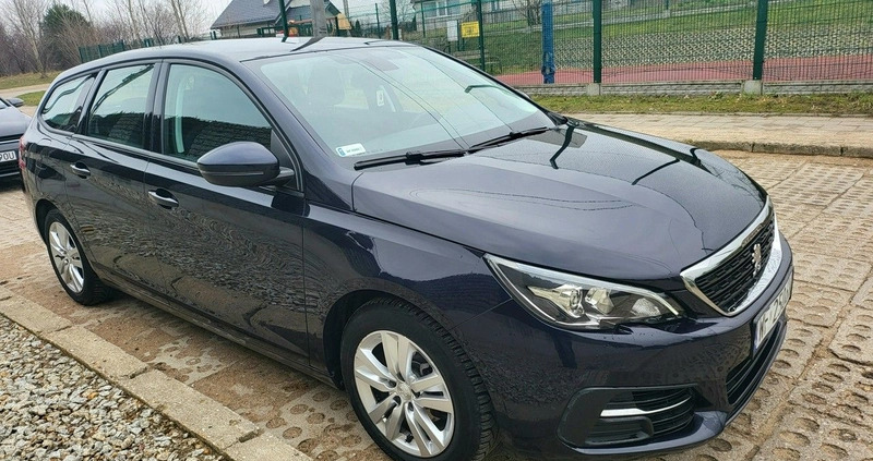 Peugeot 308 cena 43089 przebieg: 65000, rok produkcji 2020 z Ostrołęka małe 29